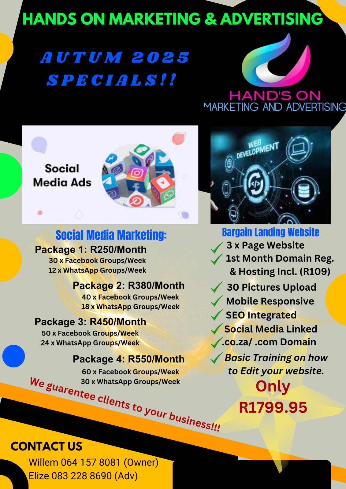 Hands on Ads poster 1