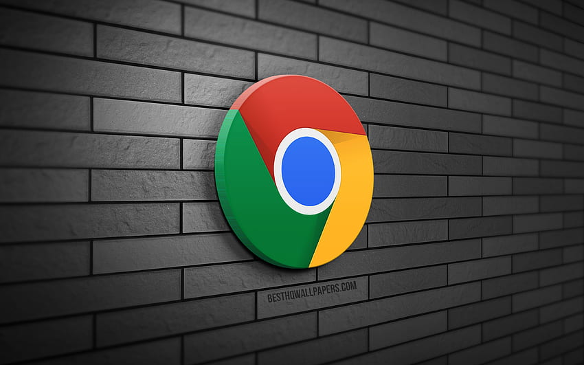 desktop-wallpaper-google-chrome-3d-logo-gray-brickwall-creative-brands-google-chrome-logo-3d-art-google-chrome